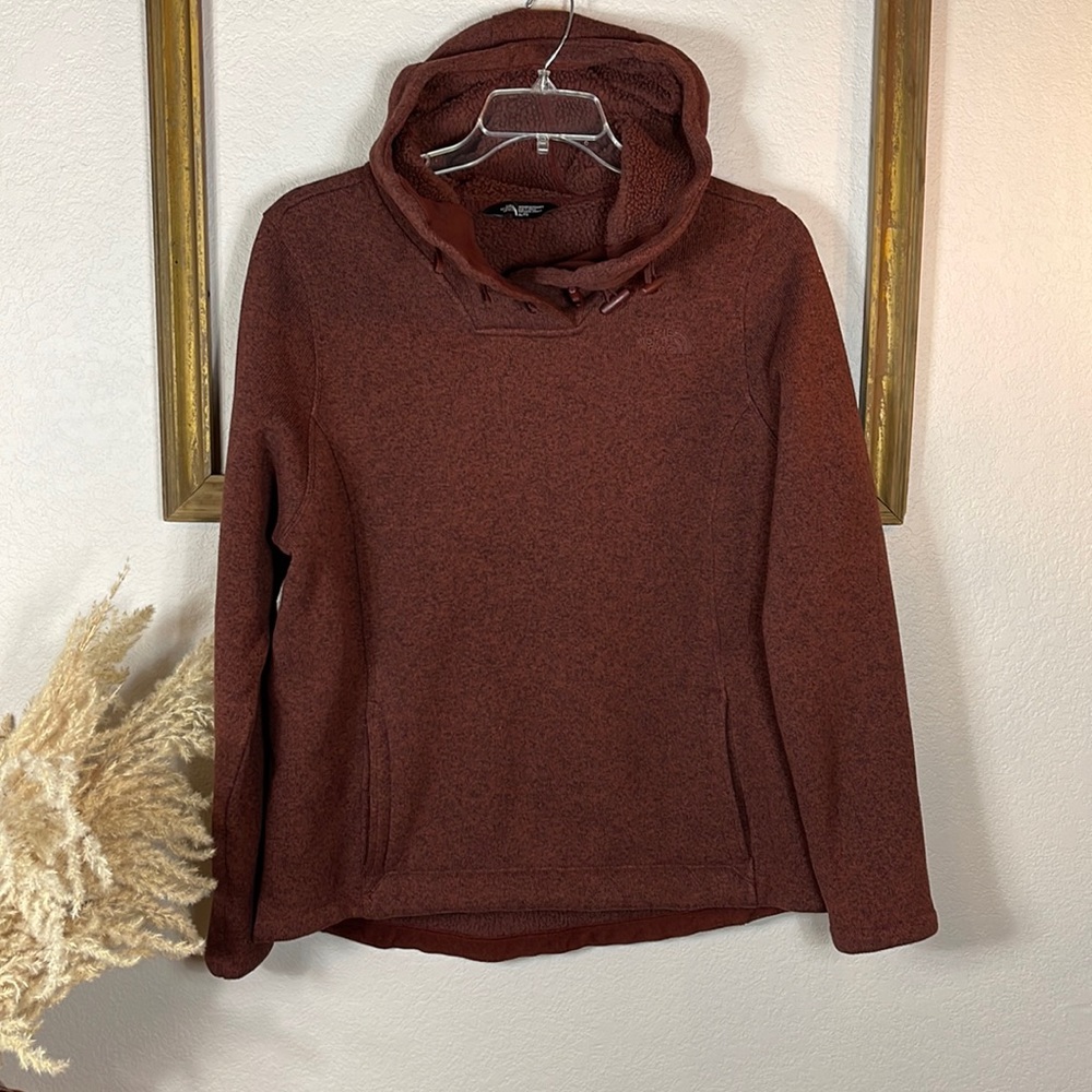The North Face Crescent Hooded Pullover Size XL Toggle Neck